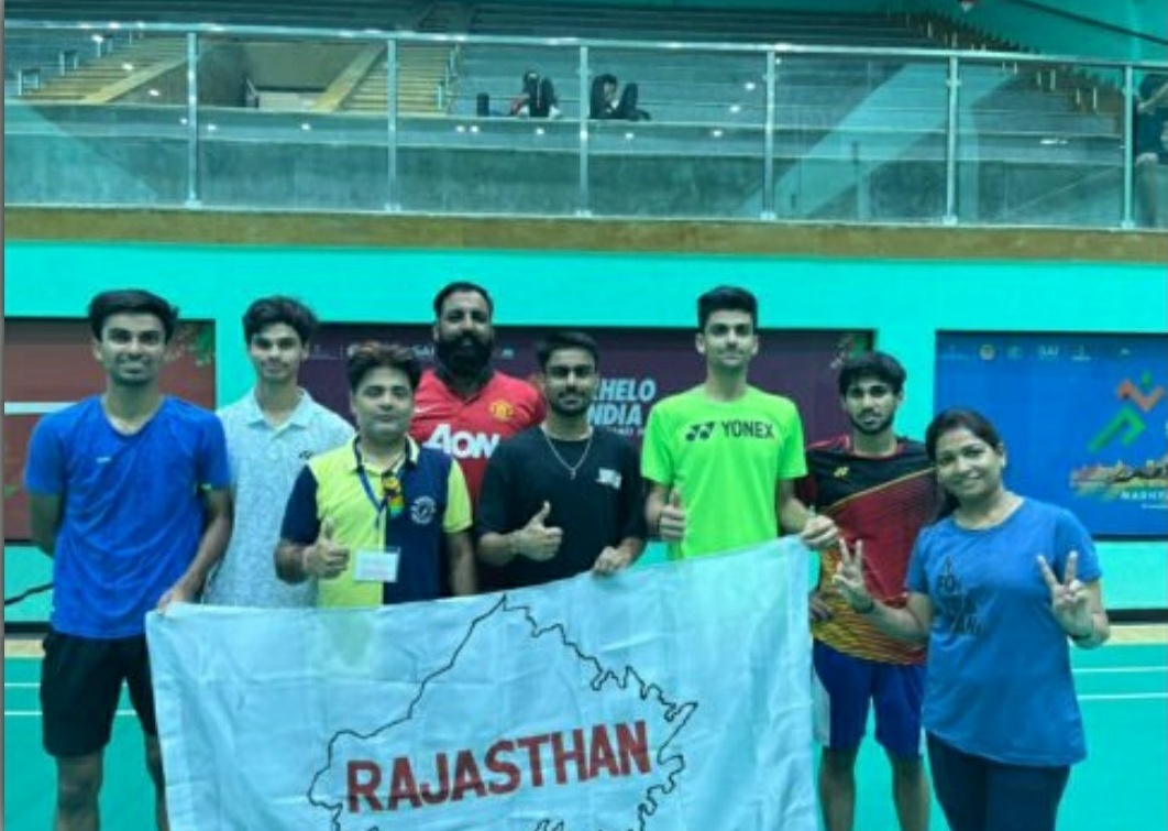 राष्ट्र स्तरीय स्कूली बैडमिंटन प्रतियोगिता में राजस्थान के छात्रों ने जीता कांस्य पदक